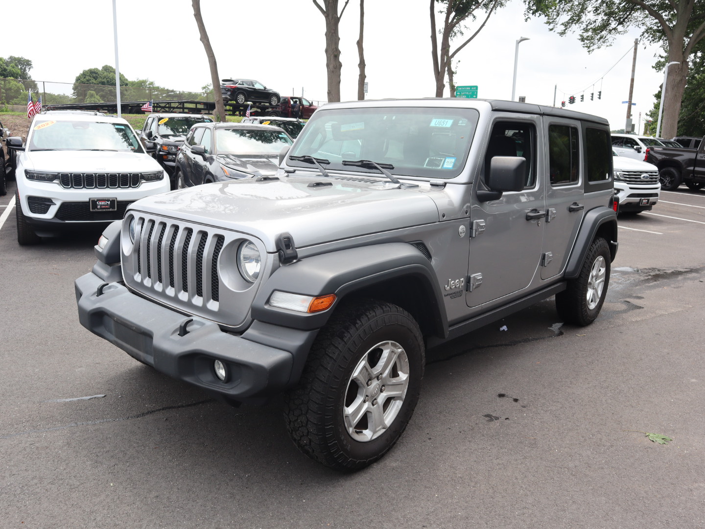 2018 Jeep Wrangler Unlimited Sport 8