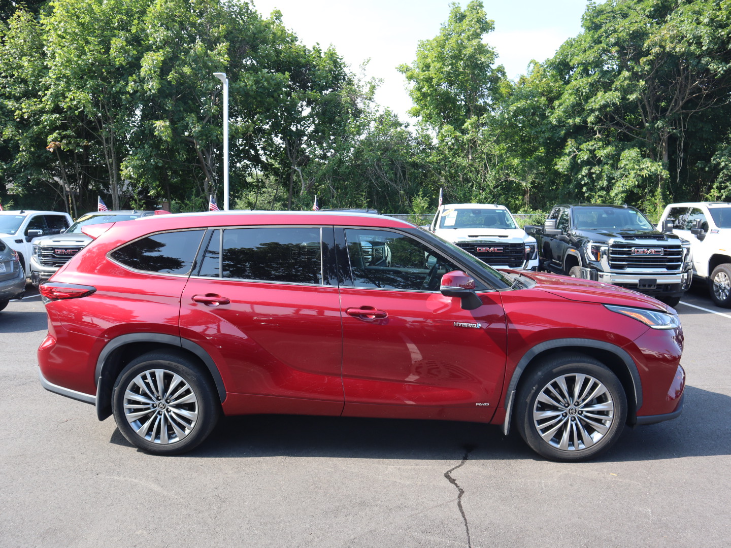 2021 Toyota Highlander Hybrid Platinum 4