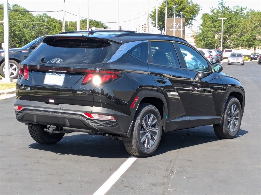 2024 Hyundai Tucson Hybrid Blue 5