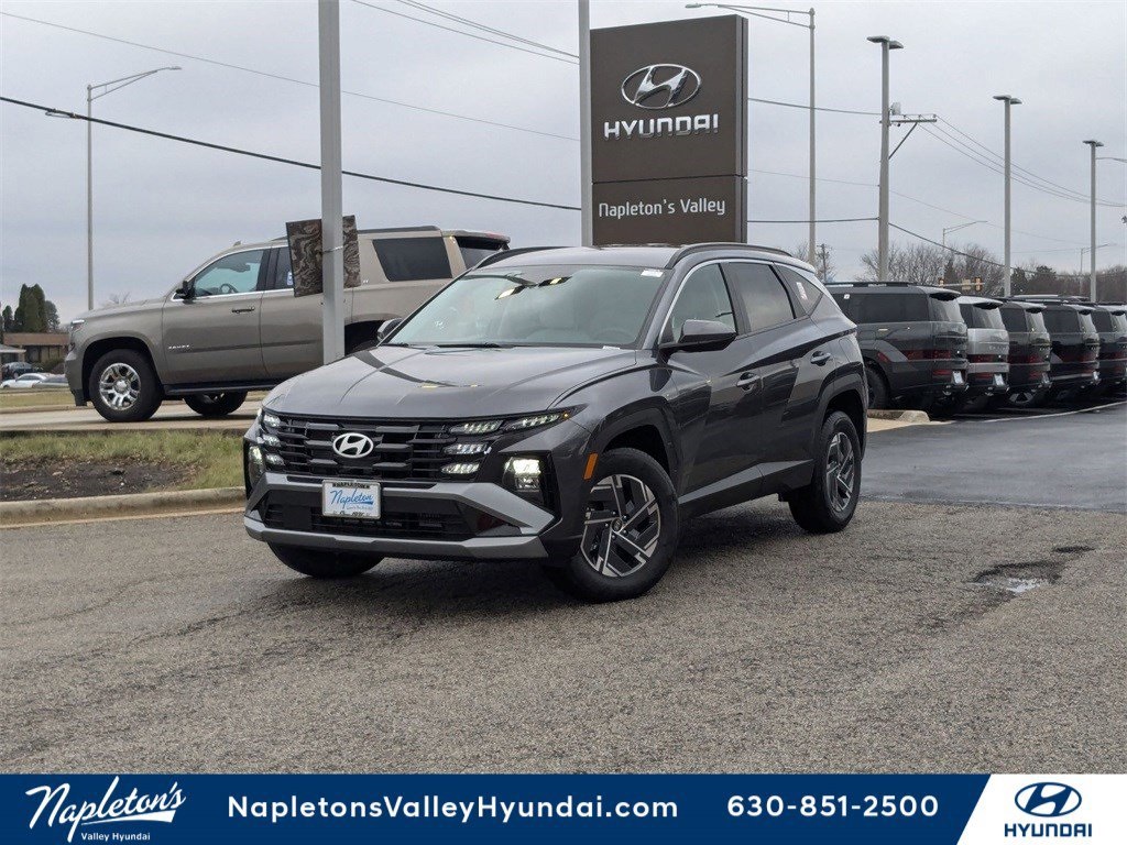 2025 Hyundai Tucson Hybrid Blue 1