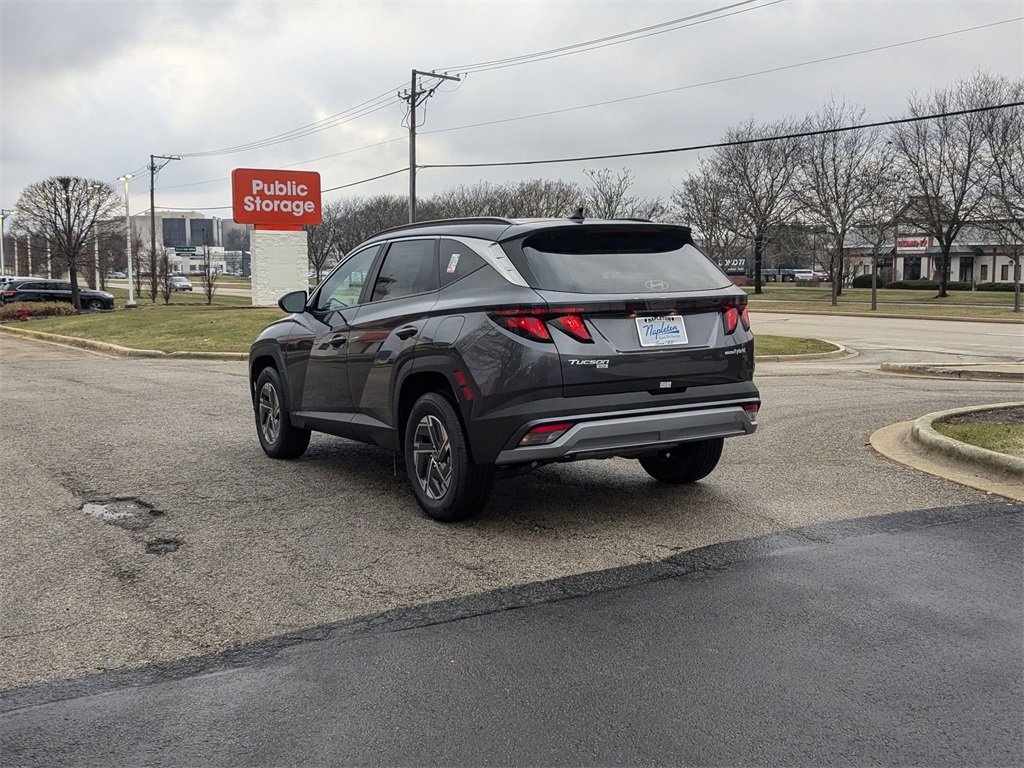 2025 Hyundai Tucson Hybrid Blue 3