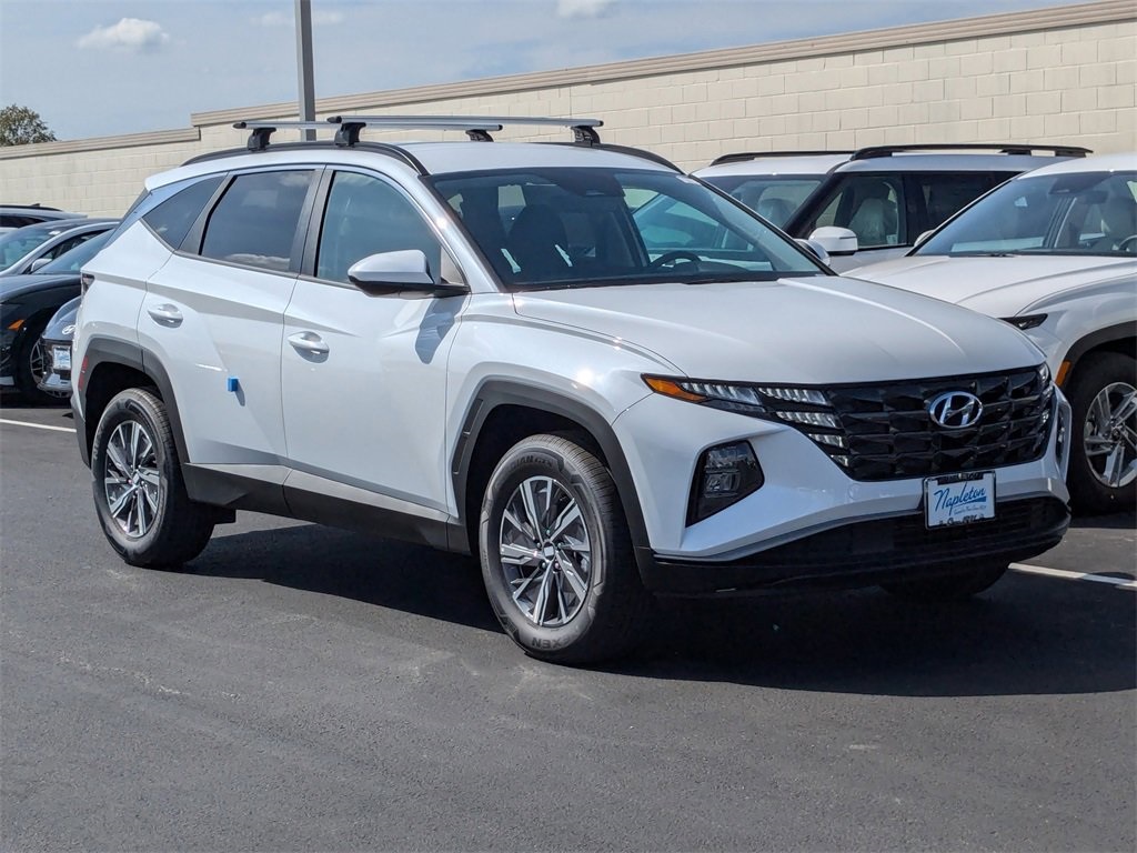 2024 Hyundai Tucson Hybrid Blue 3