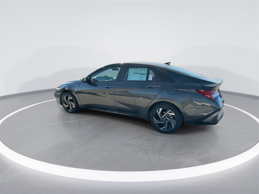 2025 Hyundai Elantra Hybrid Blue 8