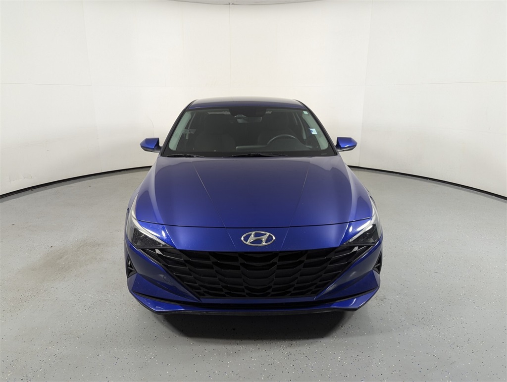 2022 Hyundai Elantra Hybrid Blue 2