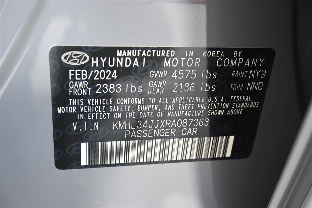 2024 Hyundai Sonata Hybrid SEL 22