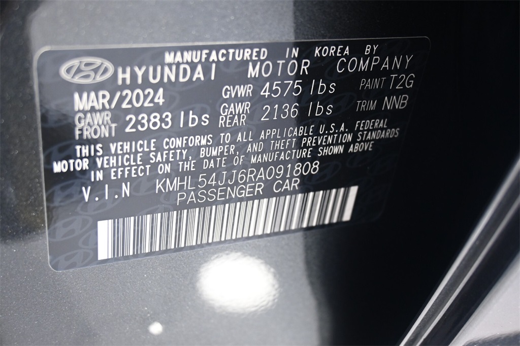 2024 Hyundai Sonata Hybrid Limited 27