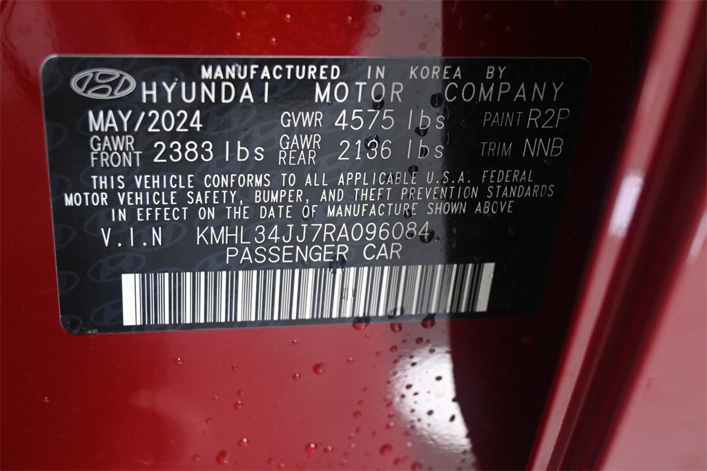 2024 Hyundai Sonata Hybrid SEL 27