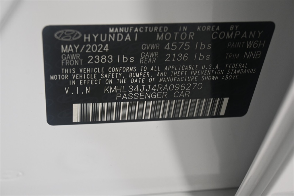 2024 Hyundai Sonata Hybrid SEL 27