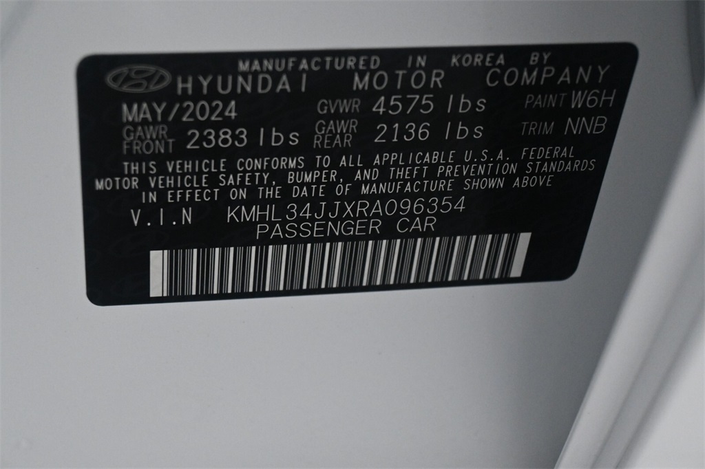 2024 Hyundai Sonata Hybrid SEL 27