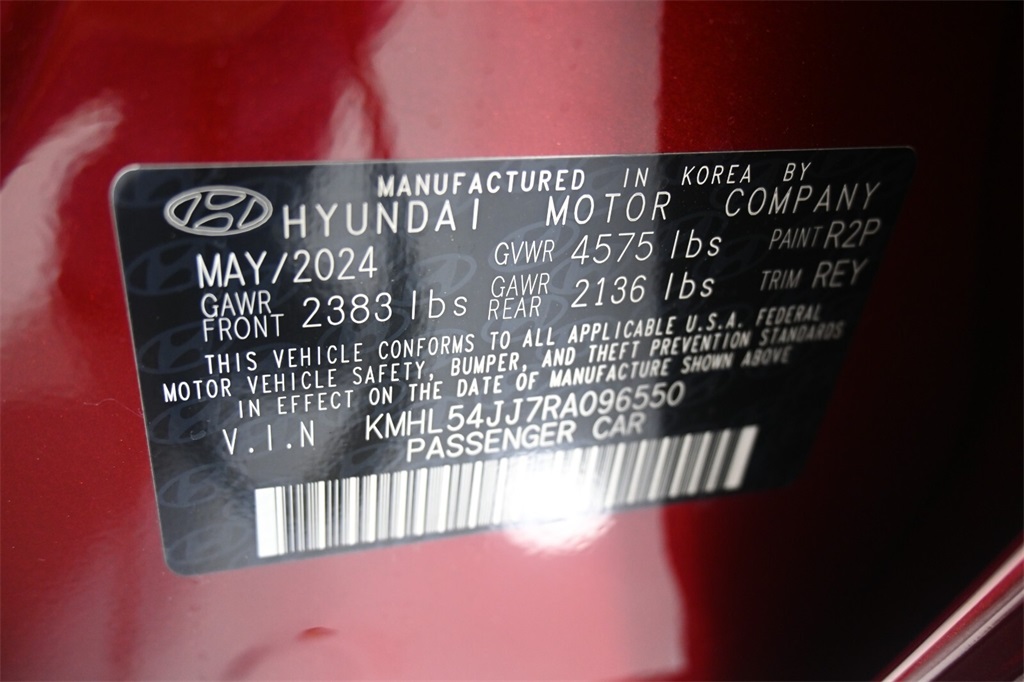 2024 Hyundai Sonata Hybrid Limited 28