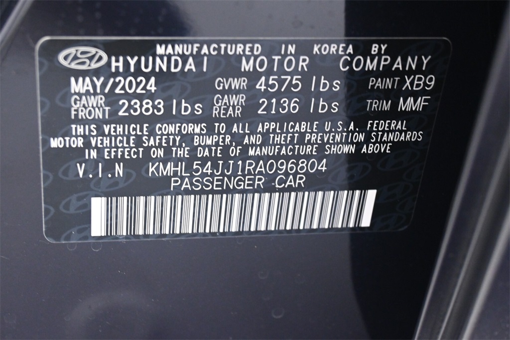 2024 Hyundai Sonata Hybrid Limited 26