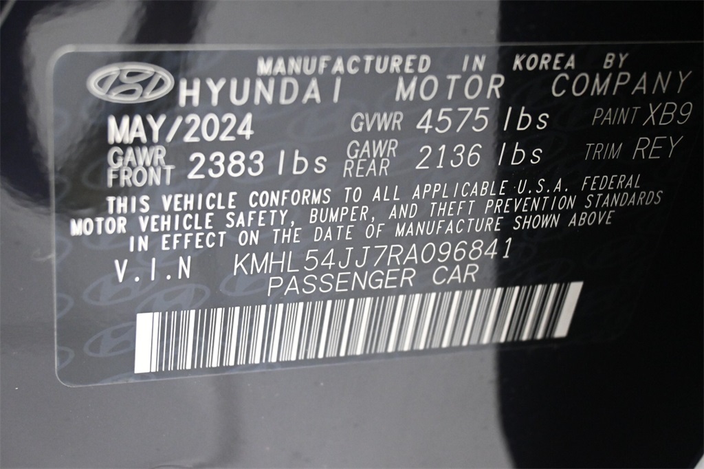 2024 Hyundai Sonata Hybrid Limited 29