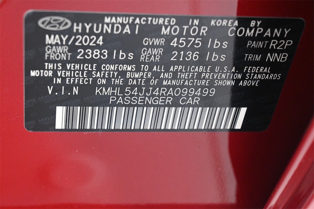 2024 Hyundai Sonata Hybrid Limited 27