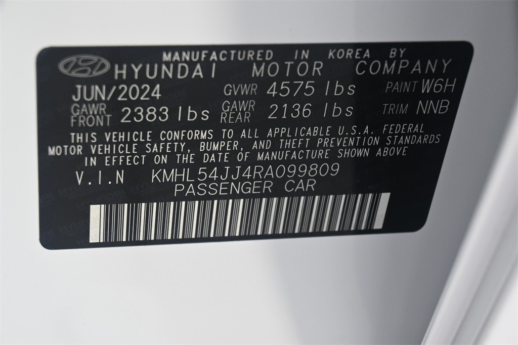 2024 Hyundai Sonata Hybrid Limited 27