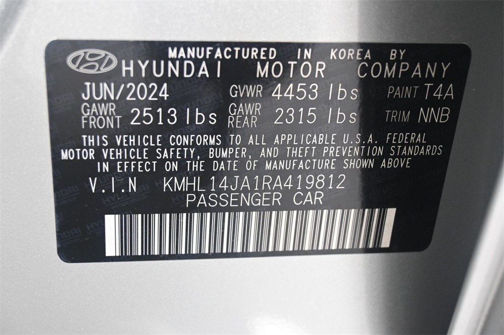 2024 Hyundai Sonata SEL 27