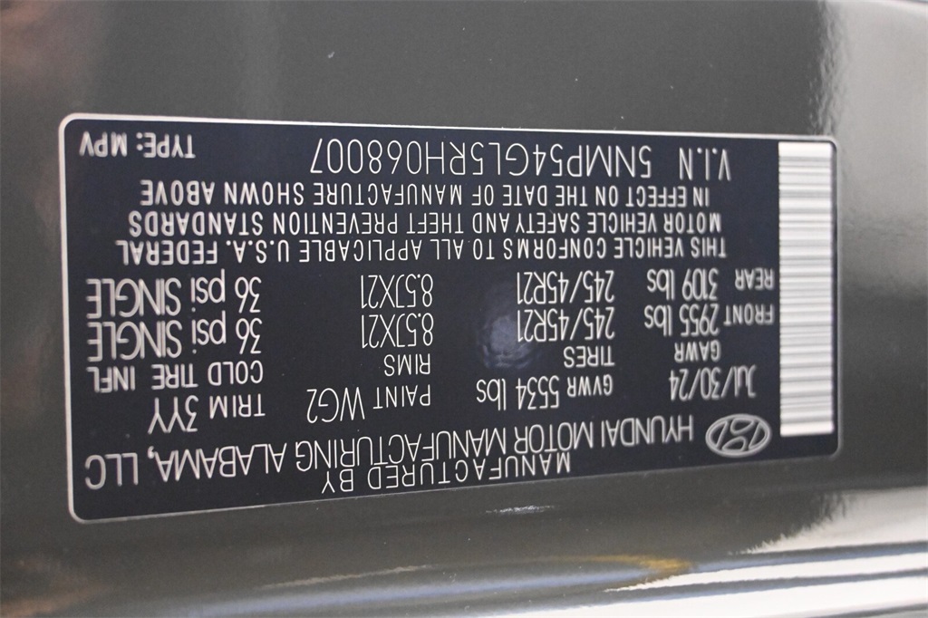 2024 Hyundai Santa Fe Calligraphy 30