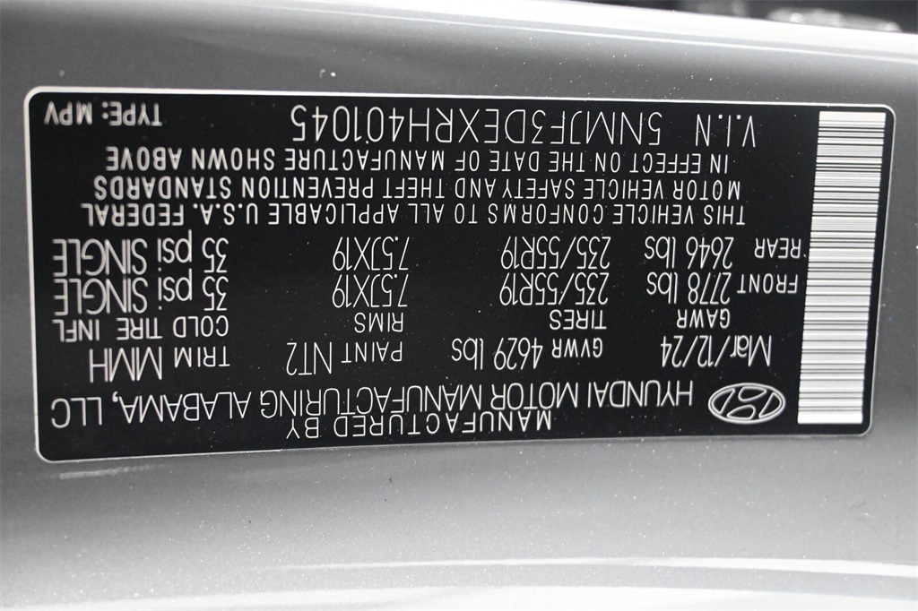 2024 Hyundai Tucson SEL 22