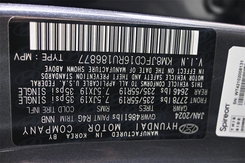 2024 Hyundai Tucson Hybrid N Line 22