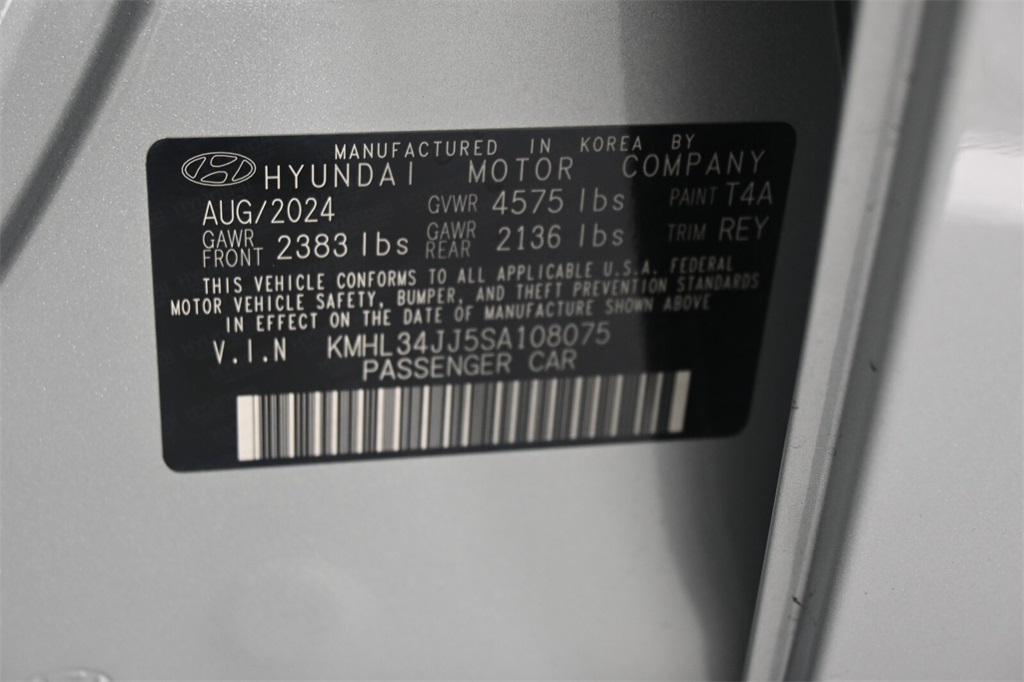 2025 Hyundai Sonata Hybrid SEL 24