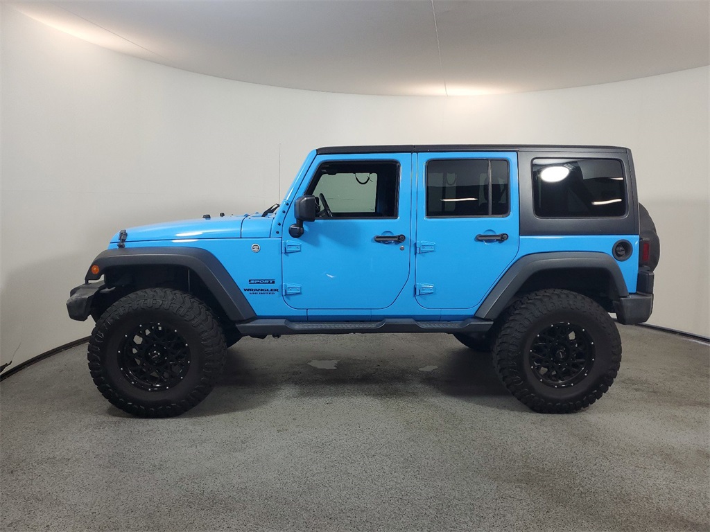 2017 Jeep Wrangler Unlimited Sport 4