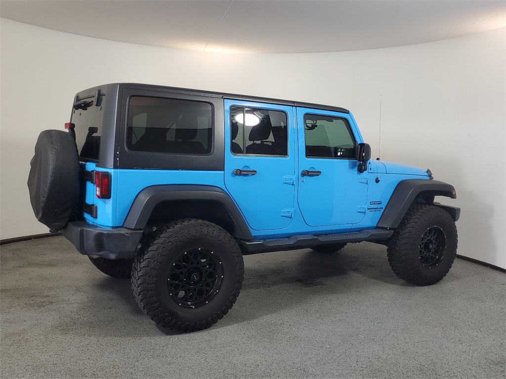 2017 Jeep Wrangler Unlimited Sport 8