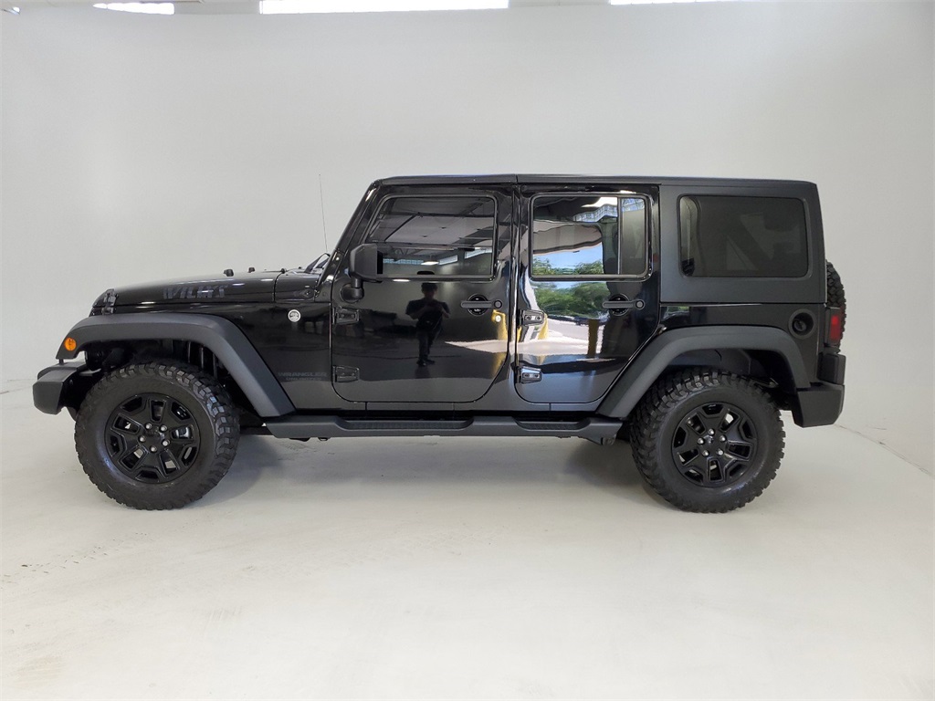 2016 Jeep Wrangler Unlimited Willys Wheeler 3