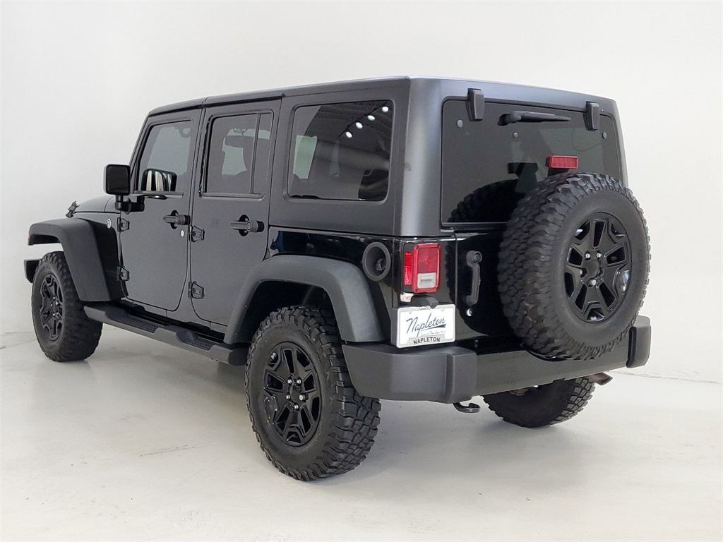 2016 Jeep Wrangler Unlimited Willys Wheeler 4