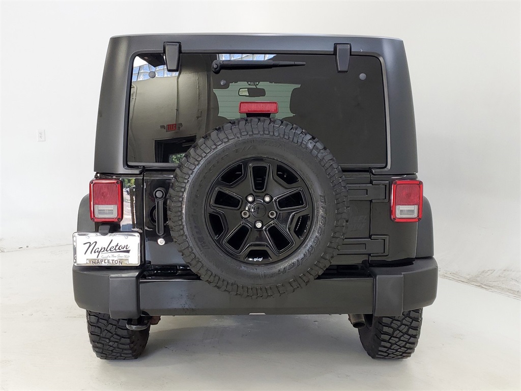 2016 Jeep Wrangler Unlimited Willys Wheeler 5