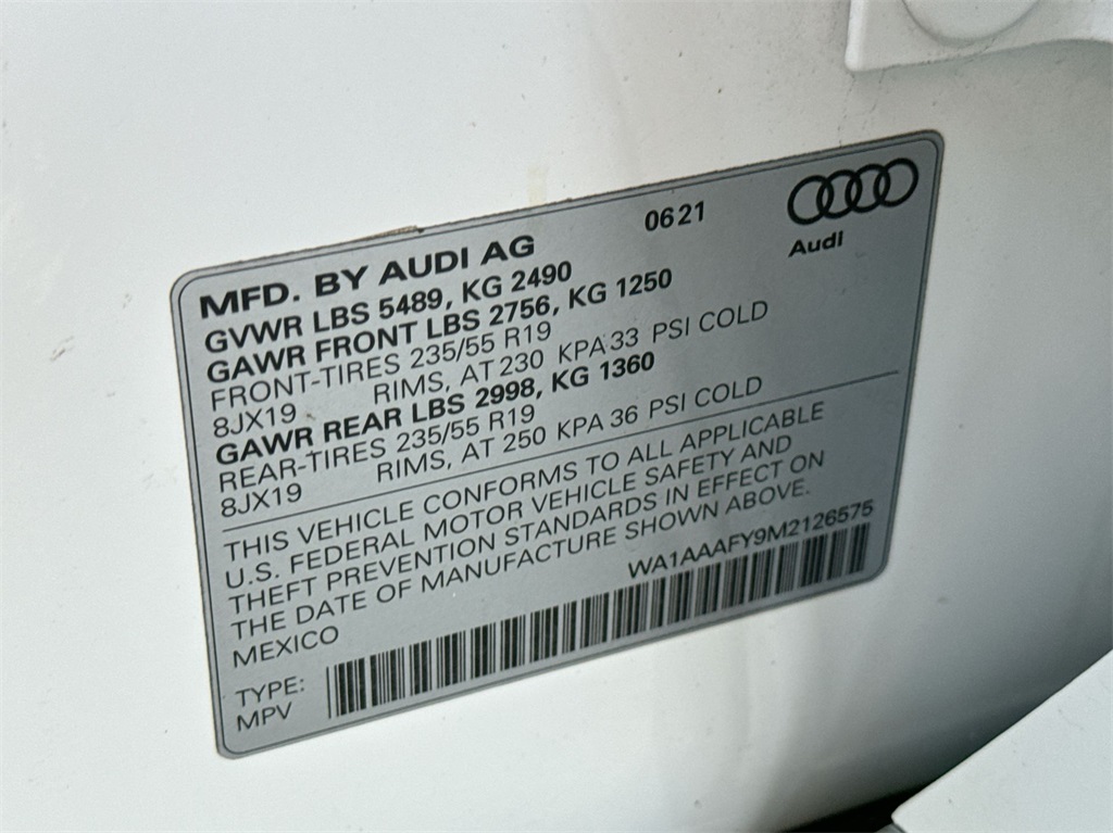 2021 Audi Q5 45 Premium 37