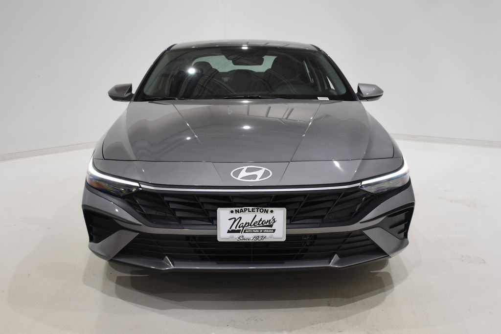 2025 Hyundai Elantra Hybrid Blue 2