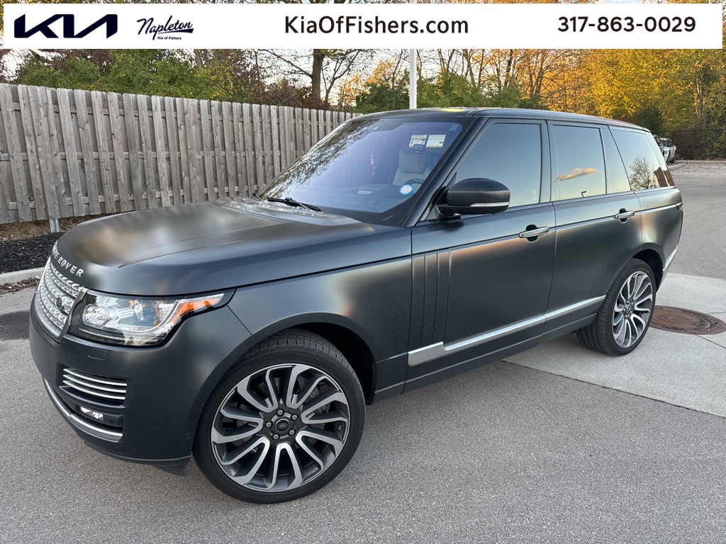 2017 Land Rover Range Rover 5.0L V8 Supercharged Autobiography 1