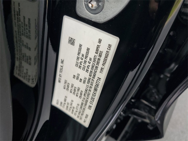 2021 Tesla Model 3 Standard Range Plus 21