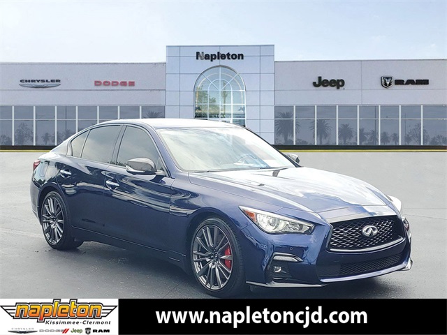 2021 INFINITI Q50 Red Sport 400 1