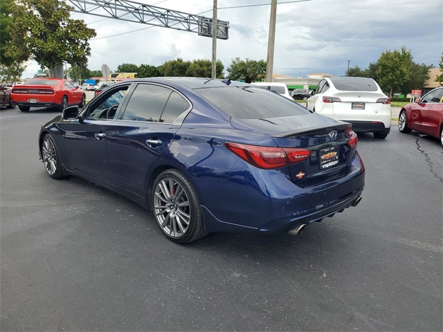 2021 INFINITI Q50 Red Sport 400 5