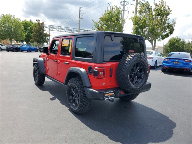 2020 Jeep Wrangler Unlimited Willys 21