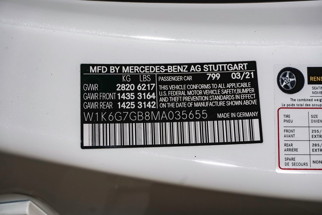 2021 Mercedes-Benz S-Class S 580 38