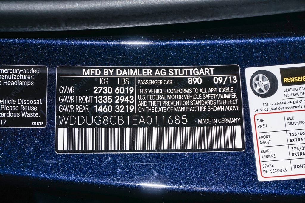 2014 Mercedes-Benz S-Class S 550 38