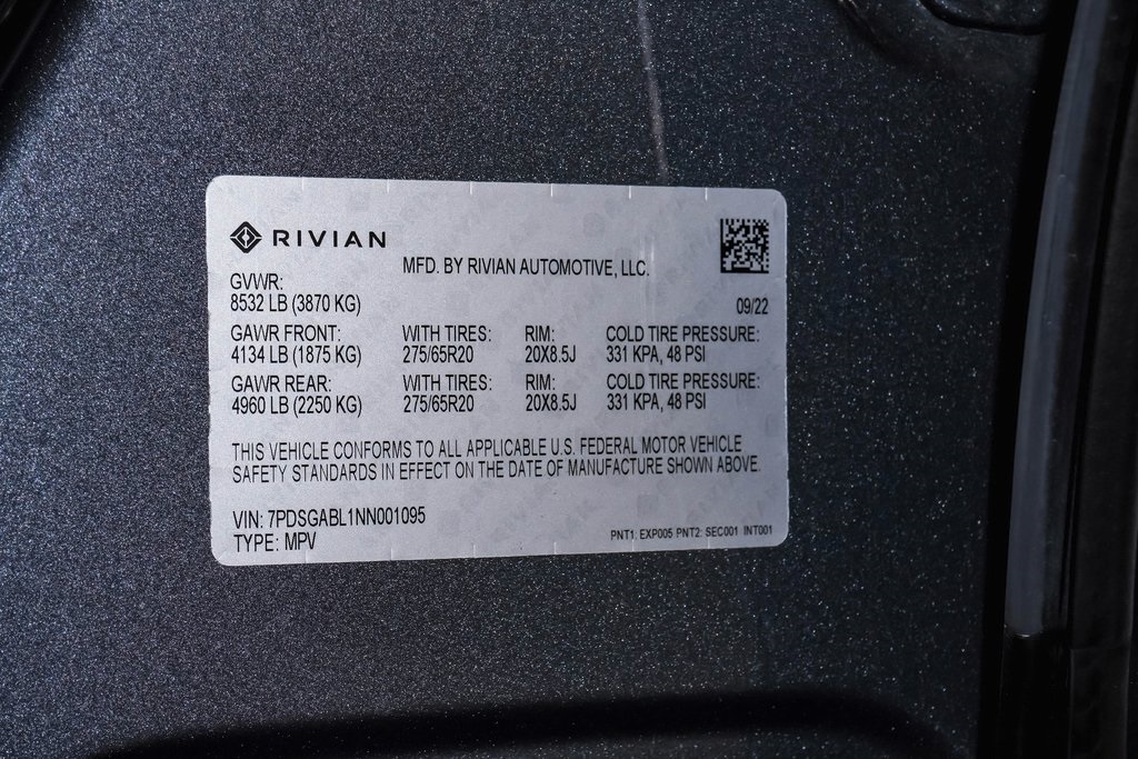 2022 Rivian R1S Launch Edition 33