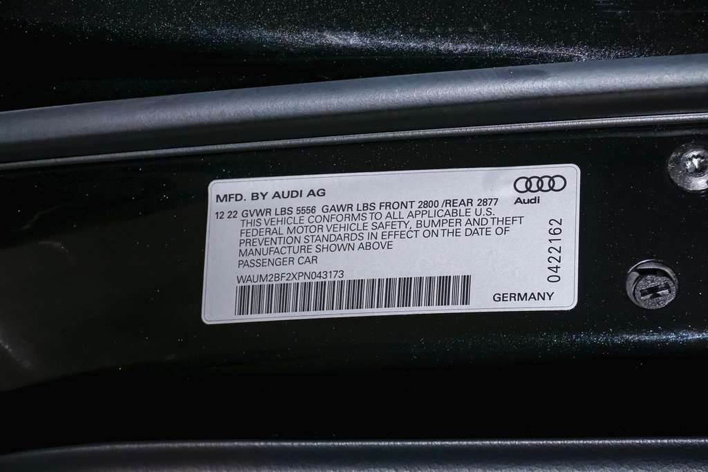 2023 Audi A6 3.0T Prestige 33