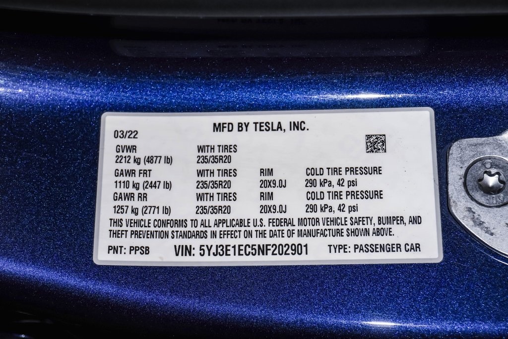 2022 Tesla Model 3 Performance 29