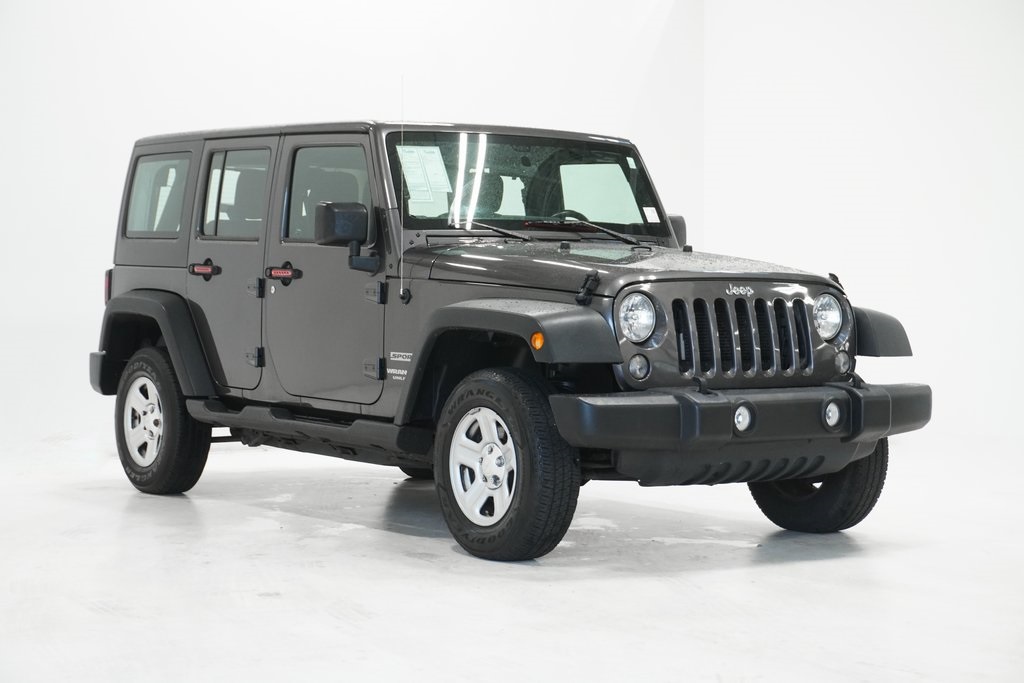 2017 Jeep Wrangler Unlimited Sport 4