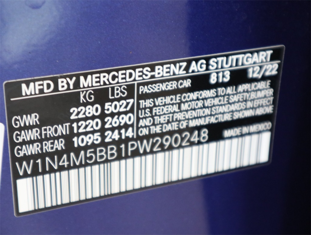 2023 Mercedes-Benz GLB GLB 35 AMG 34