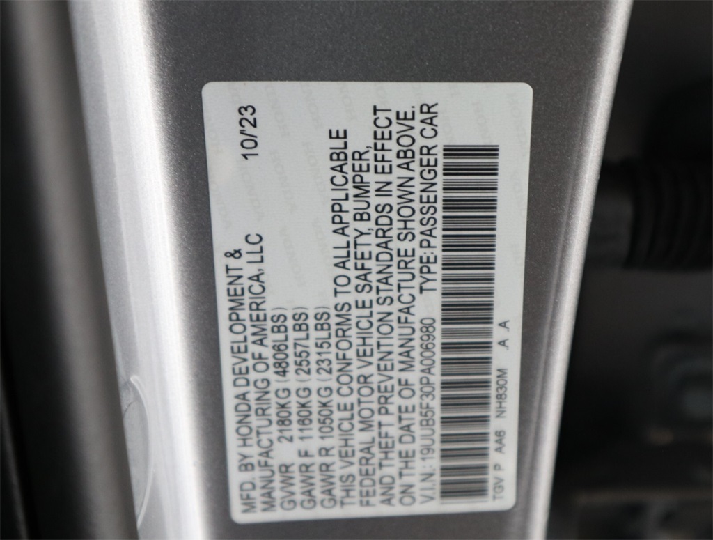 2023 Acura TLX Base 26