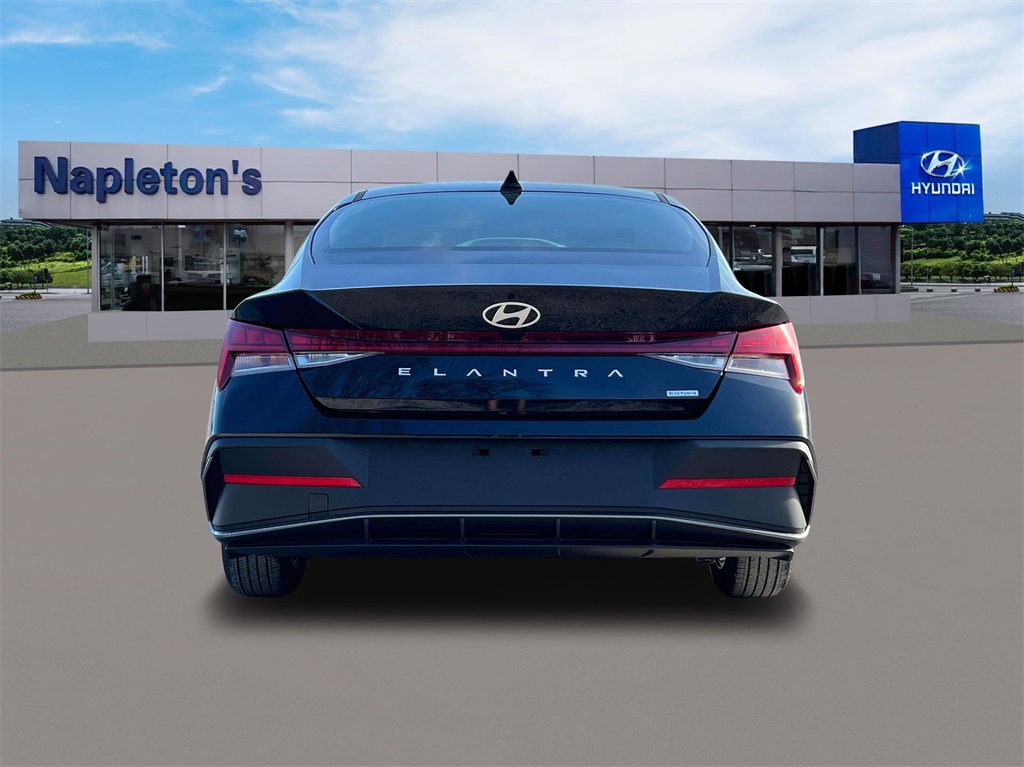 2025 Hyundai Elantra Hybrid Blue 6