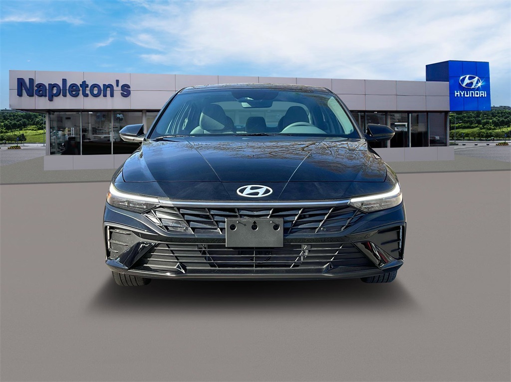 2025 Hyundai Elantra Hybrid Blue 12