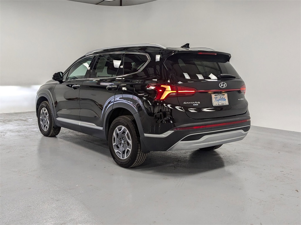 2022 Hyundai Santa Fe Hybrid Blue 3