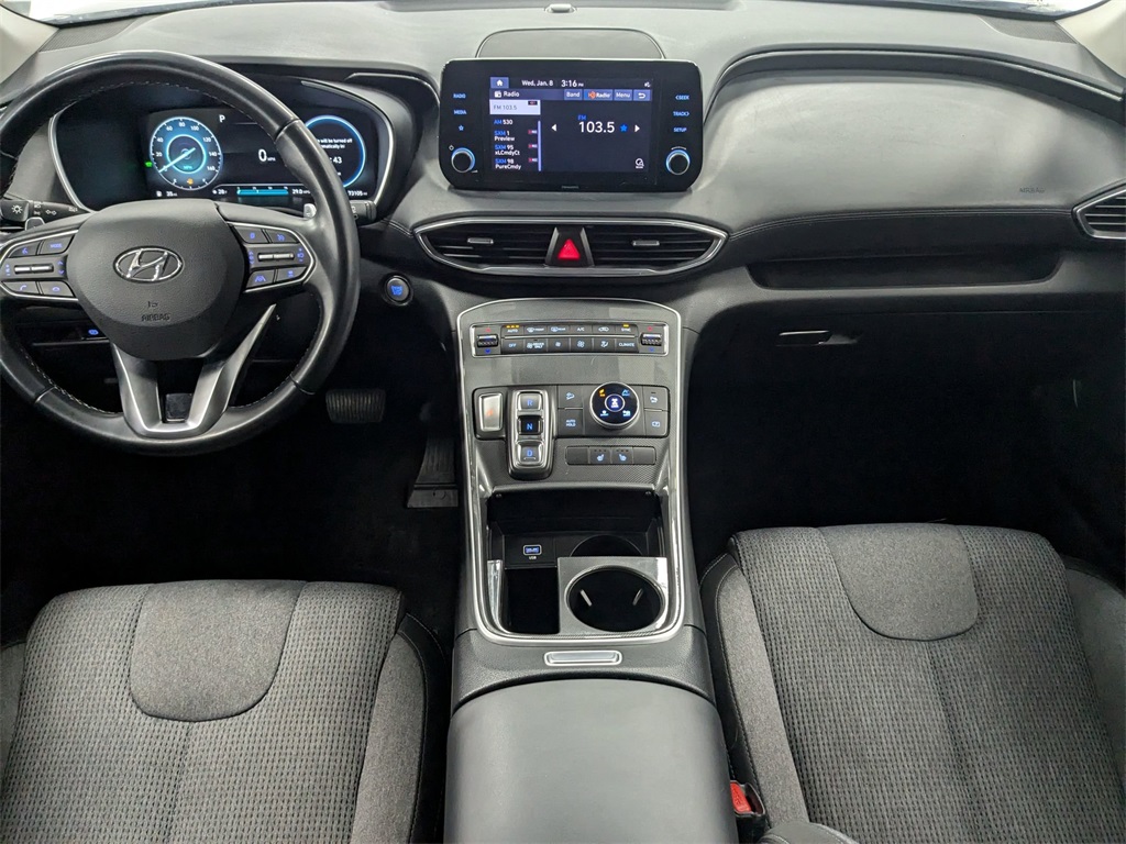 2022 Hyundai Santa Fe Hybrid Blue 14