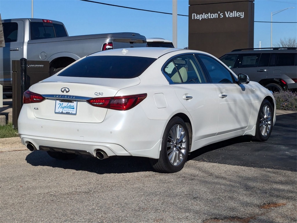 2021 INFINITI Q50 3.0t LUXE 4