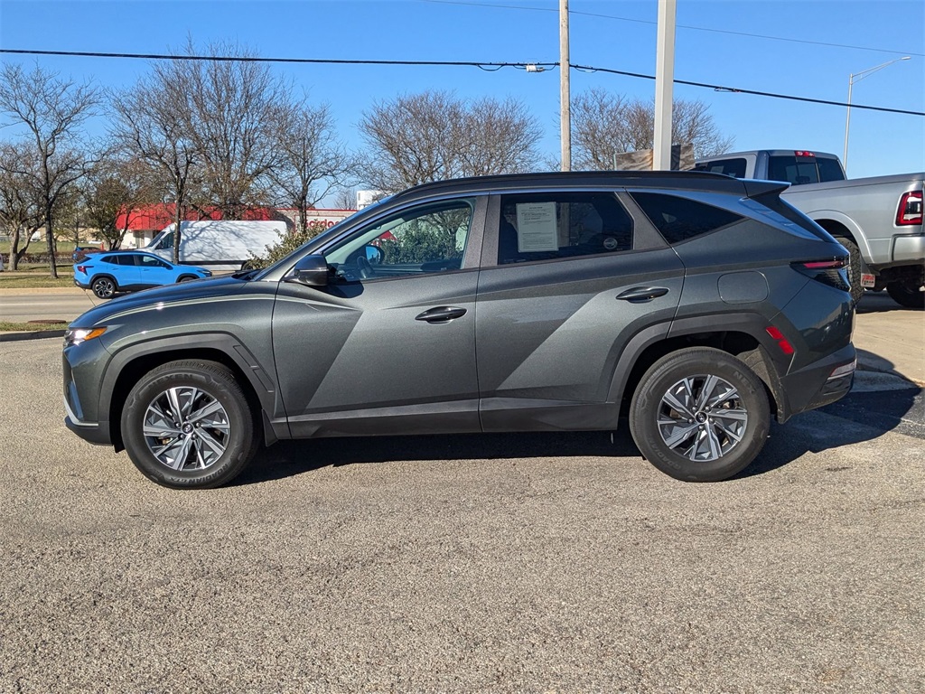 2022 Hyundai Tucson Hybrid Blue 2