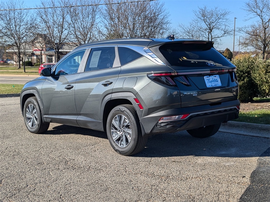 2022 Hyundai Tucson Hybrid Blue 3